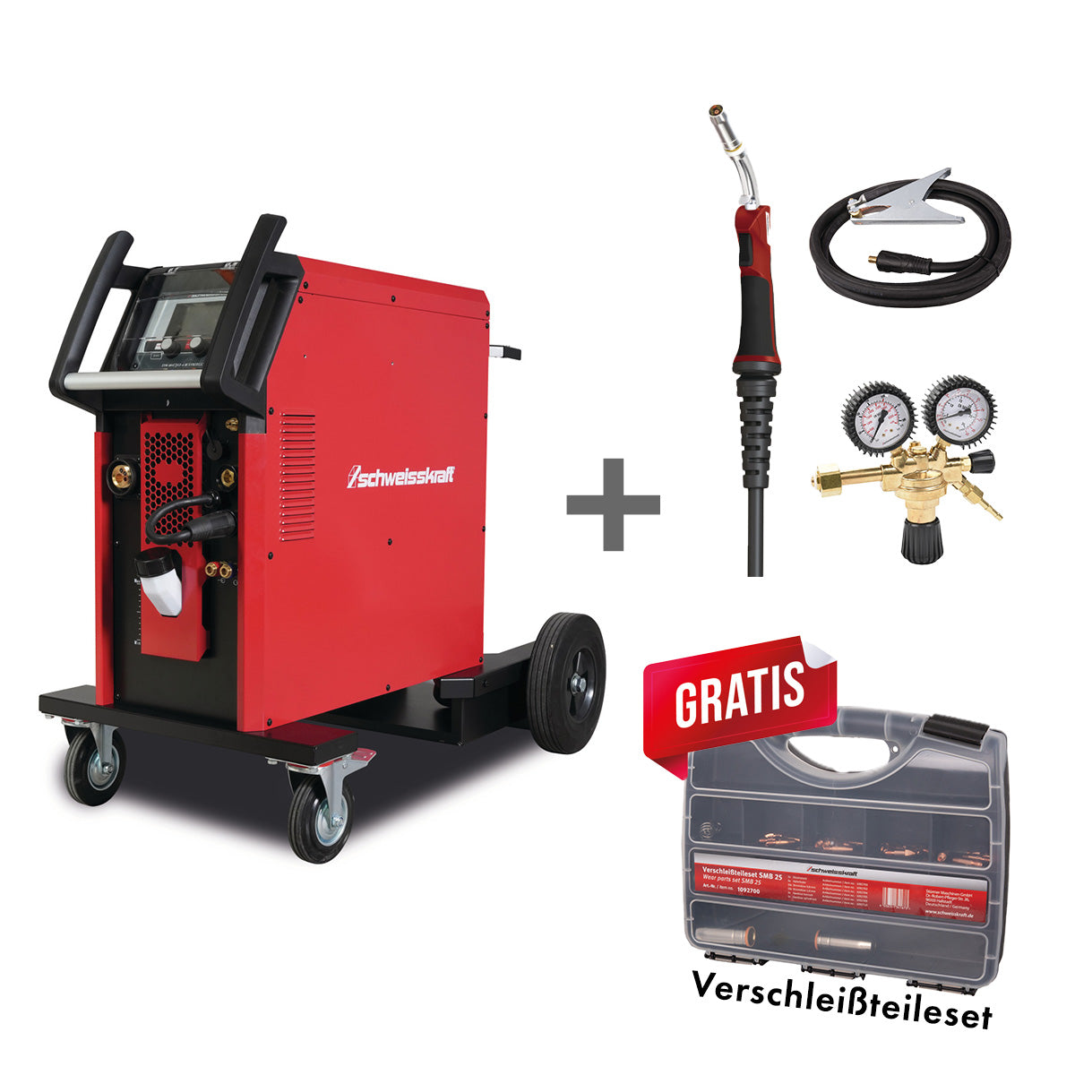 MIG/MAG-Inverter SYN-MIG 203-2 Synergic