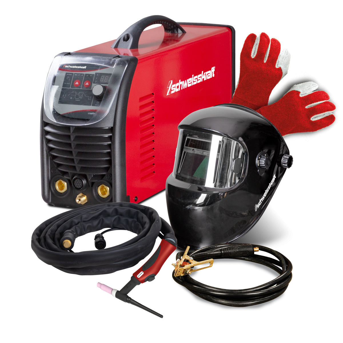 Produktbild von Tragbarer WIG DC Inverter Easy-Tig 201 DC PULSE Aktions-Set