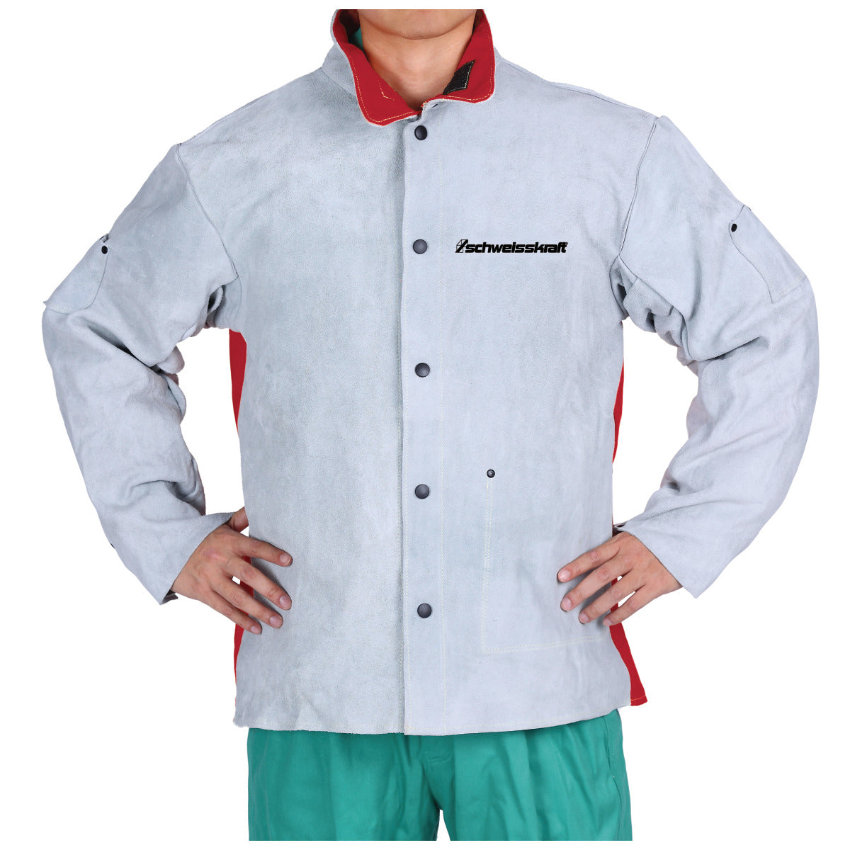 Produktbild von Schweißerjacke mit Geweberücken Gr. L