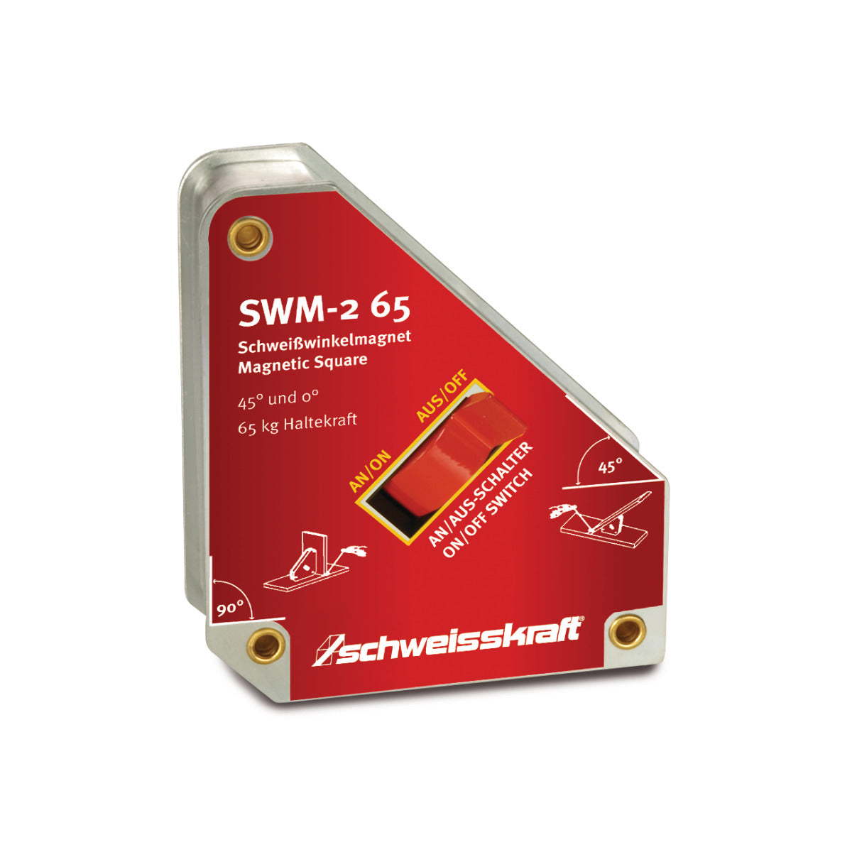 Produktbild von Schaltbarer Schweißwinkelmagnet SWM-2 65