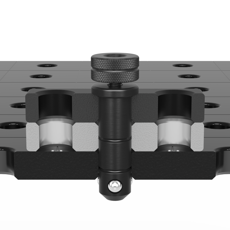 Siegmund Aktionspaket 12x Schnellspannbolzen dreifach brüniert