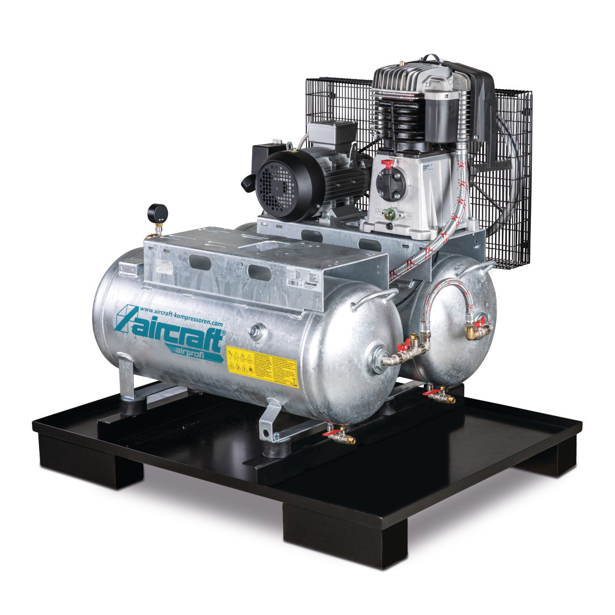 Produktbild von Stationärer Kolbenkompressor Airprofi Duo 703/2x75/13