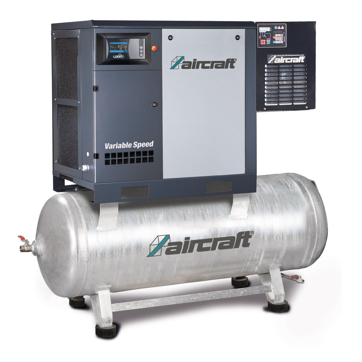 Produktbild von Schraubenkompressor A-K-Max 7,5-10-270 K VS (IE3)