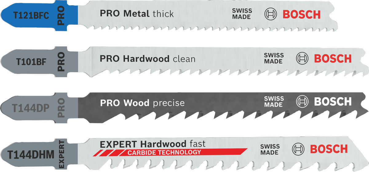 Produktbild 2 von BOSCH Stichsägeblatt-Set Wood and Metal 15-teilig 2607011437 3165140997751