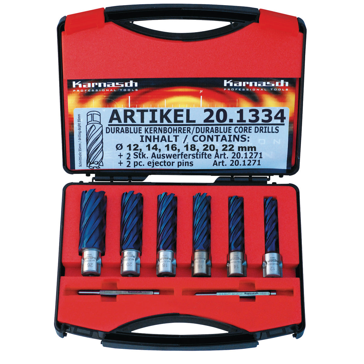Produktbild von Kernbohrer-Set BLUE-LINE PRO 55 Weldon