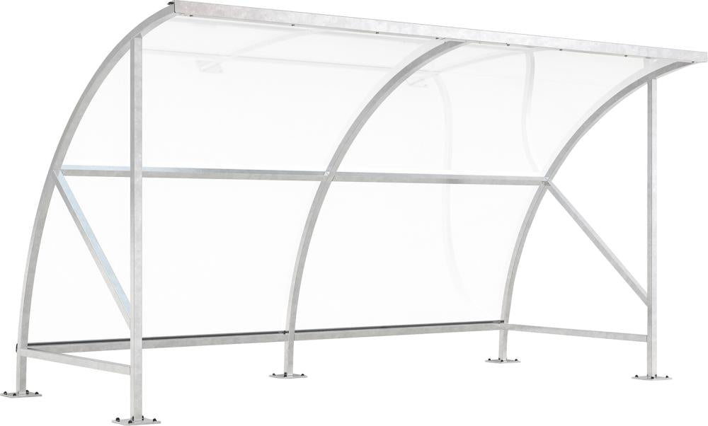 Überdachung Bamberg B18 4080x2180x2290 verzinkt