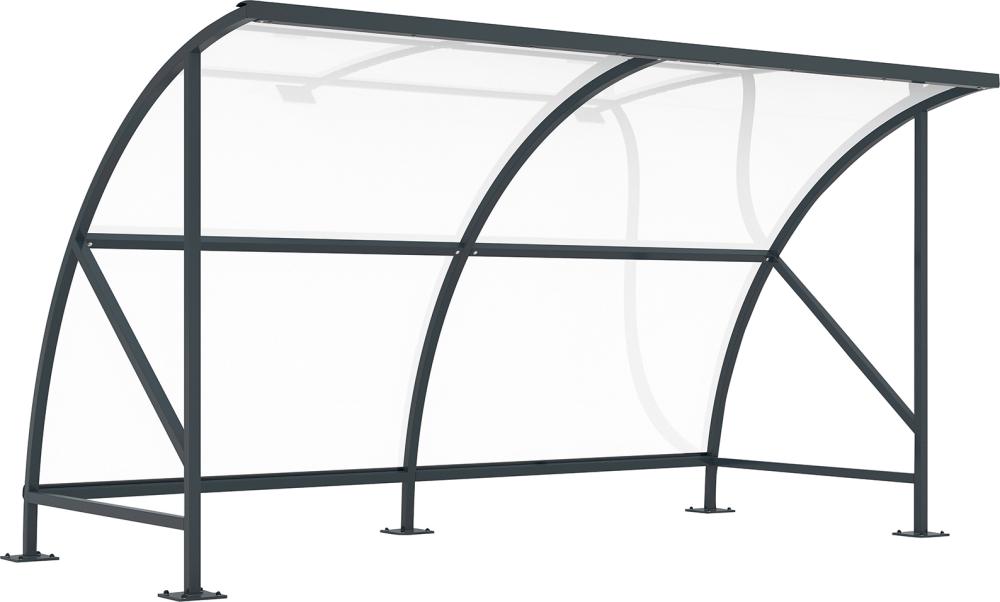 Überdachung Bamberg B18 4080x2180x2290,RAL