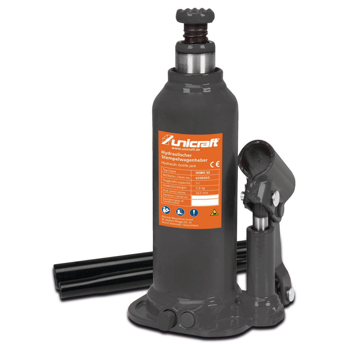 Produktbild von Hydraulischer Stempelwagenheber HSWH 30