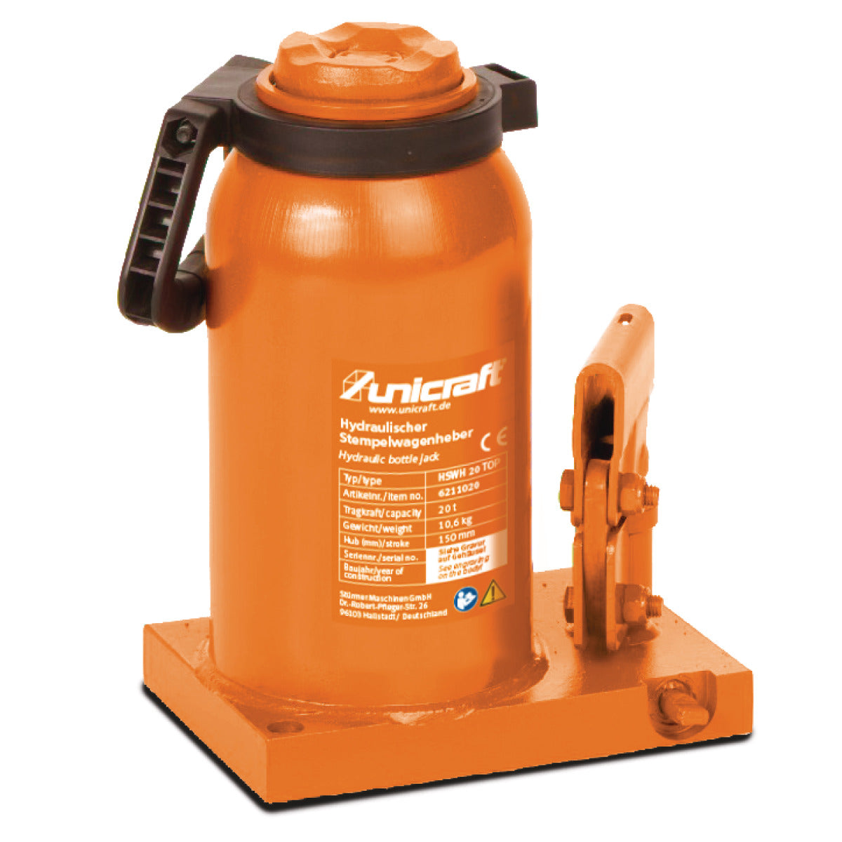 Produktbild von Hydraulischer Stempelwagenheber HSWH 20 TOP