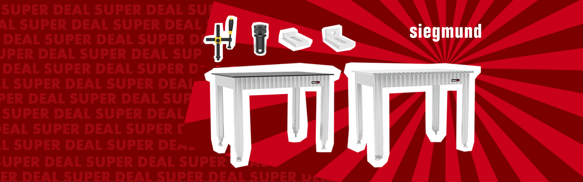 Banner Siegmund Werkbänke neu im Sortiment