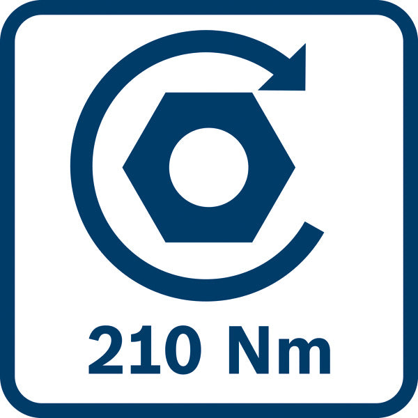 Anzugsdrehmoment 210 Nm Icon