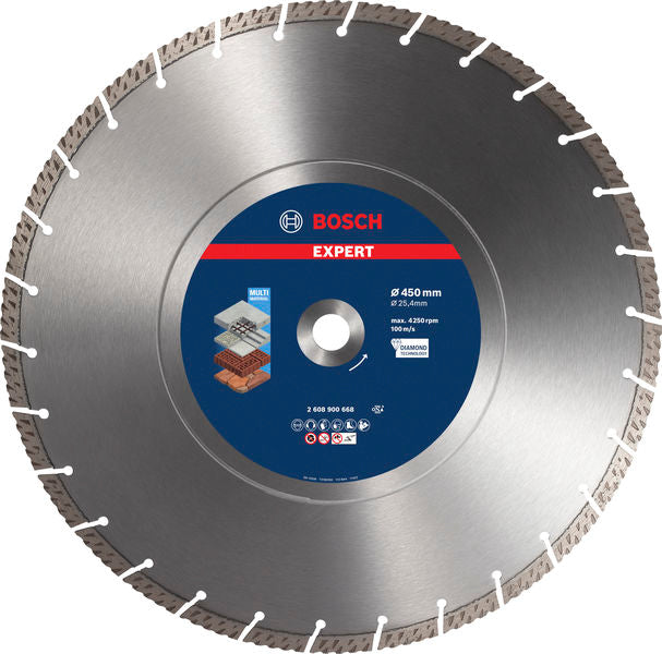 Produktbild von EXPERT Multi Material Diamanttrennscheibe, 450x25,40 mm