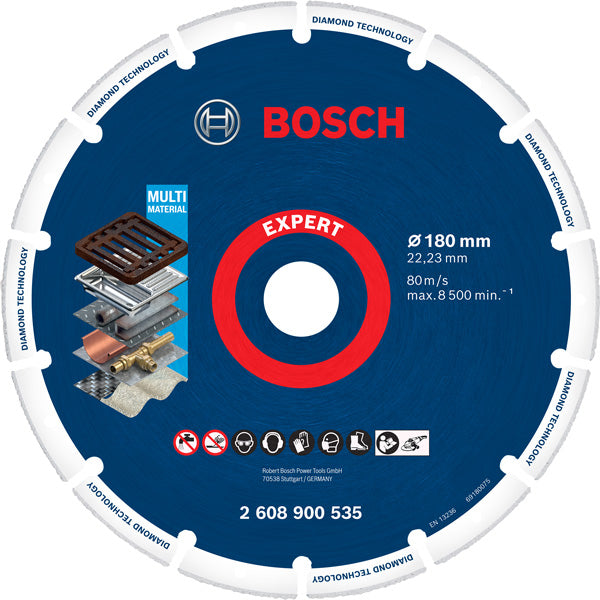 Produktbild von EXPERT Diamond Metal Wheel Trennscheibe, 180x22,23 mm