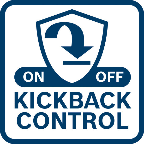 Umschaltbare Kickback-Kontrolle Icon