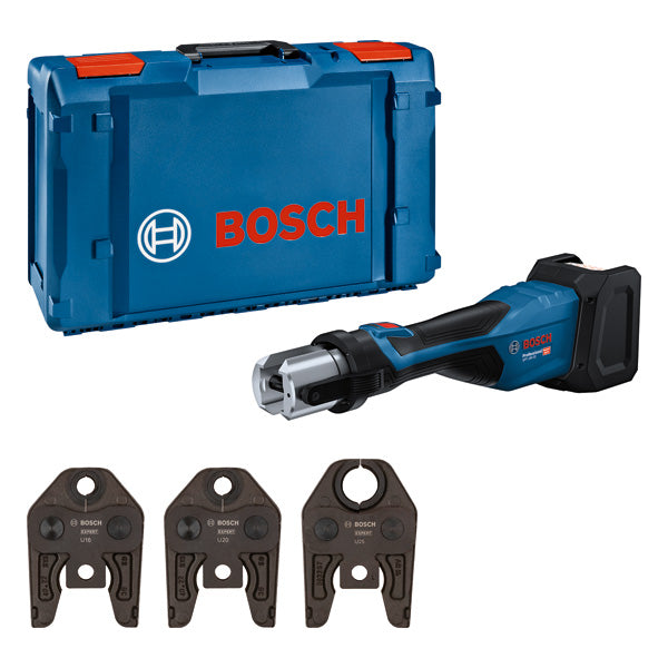 Produktbild von Bosch Akku-Presswerkzeug GPT 18V-32 mit Kit U inkl. XL-BOXX