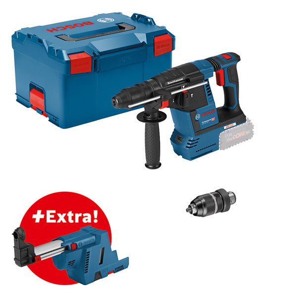 Produktbild von Akku-Bohrhammer GBH 18V-26F mit GDE 18V-16 in L-BOXX 238