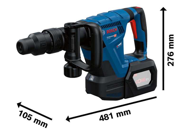Akku-Abbruchhammer GSH 18V-5 von Bosch mit SDS max.