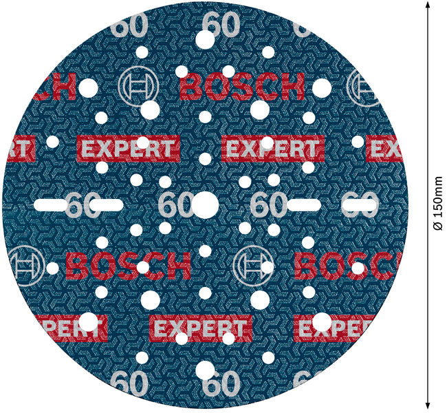 Folienschleifscheibe EXPERT O780 150 mm K60