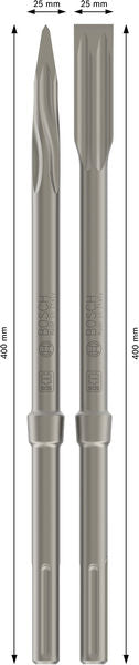 PRO Meißel-Set SDS max-5C 25 x 400 mm (4-teilig)