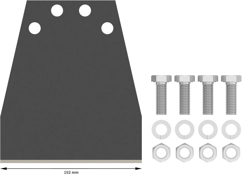 PRO Bodenschaber Ersatz-Set 152 mm SDS max