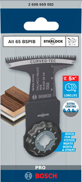 PRO Tauchsägeblatt 65 x 40 mm AII 65 BSPIB für Multifunktionswerkzeuge
