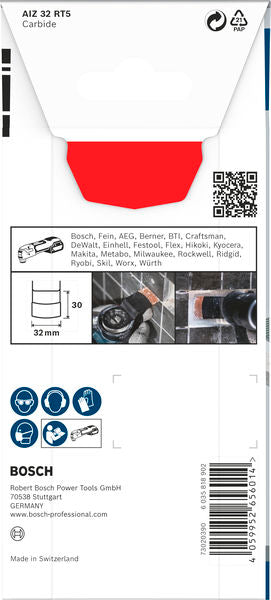 PRO Tauchsägeblatt 2,5 x 32 mm AIZ 32 RT5 für Multifunktionswerkzeuge