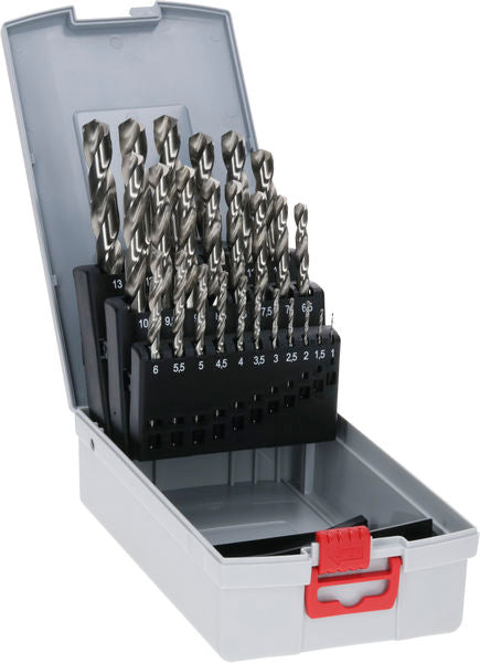 PRO Spiralbohrer-Set Metal HSS-G (25-teilig)