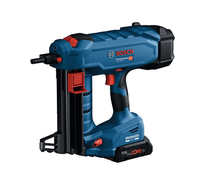 Akku-Nagler GNB 18V-40 von Bosch mit ProCORE 18V-Akku.