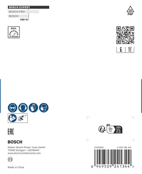 Topfscheibe EXPERT Multi Material Carbide grob flach X-LOCK 115 x 22,23 mm