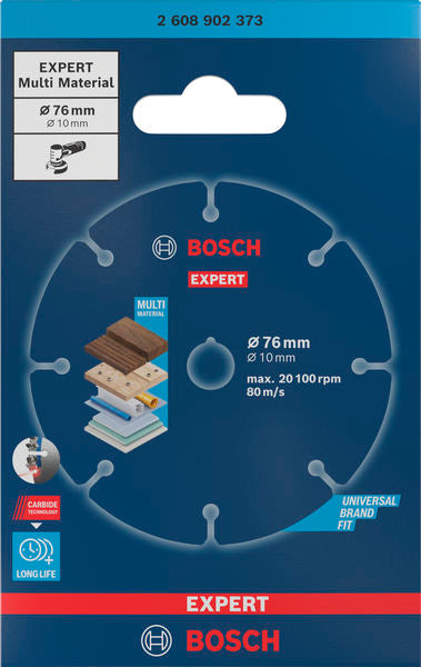 EXPERT Trennscheibe 76 x 10 mm Multi Material Carbide