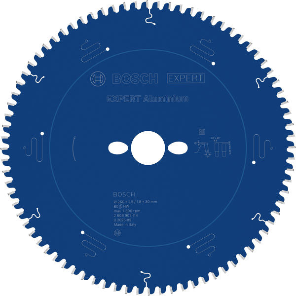 Produktbild von EXPERT Aluminium Kreissägeblatt, 260x30 mm, Z80