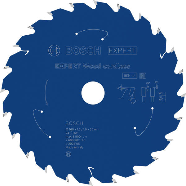 Produktbild von EXPERT Wood Kreissägeblatt, 160x1,45x20 mm, Z24
