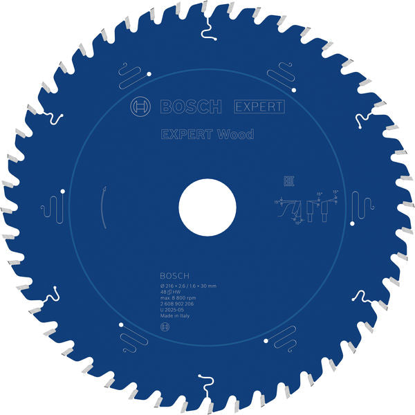 Produktbild von EXPERT Wood Kreissägeblatt, 216x30 mm, Z48