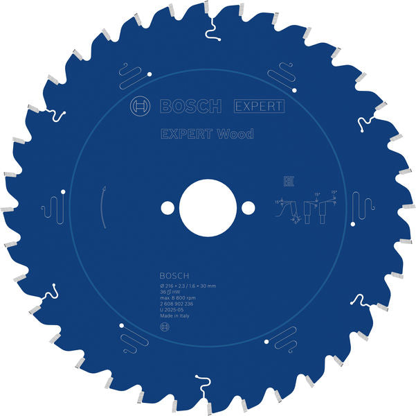 Produktbild von EXPERT Wood Kreissägeblatt, 216x30 mm, Z36