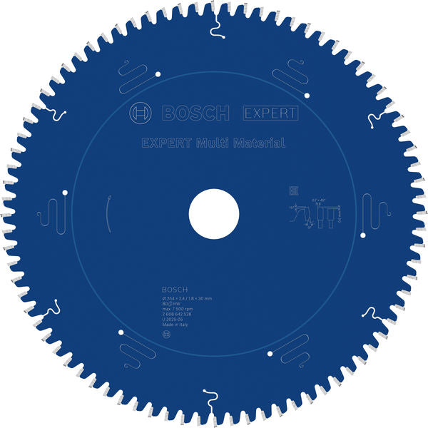 Produktbild von Kreissägeblatt EXPERT Multi Material 254 x 2,4/1,8 x 30 mm Z80