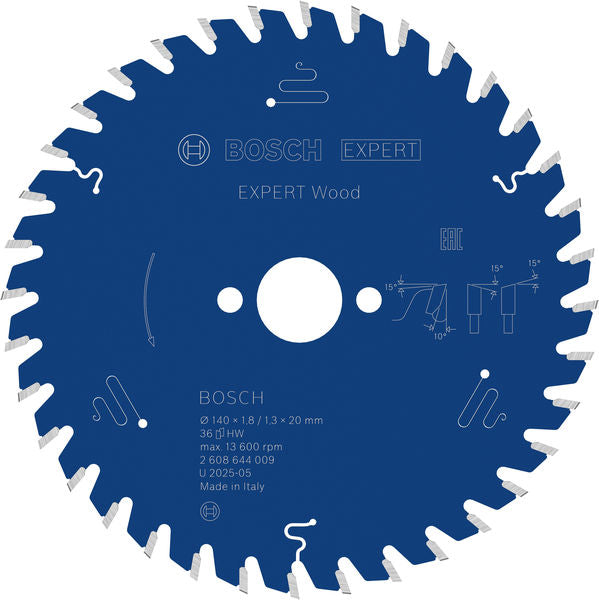 Produktbild von Kreissägeblatt EXPERT Wood 140 x 1,8/1,3 x 20 mm Z36