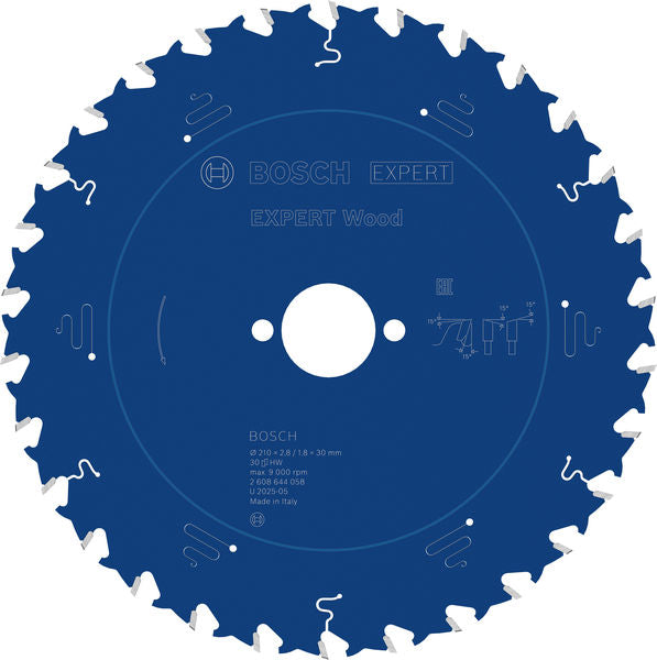 Produktbild von Kreissägeblatt EXPERT Wood 210 x 2,8/1,8 x 30 mm Z30