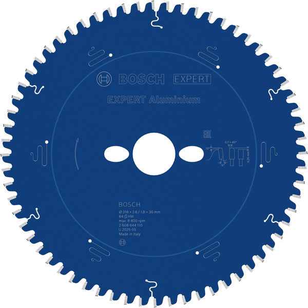 Produktbild von Kreissägeblatt EXPERT Aluminium 216 x 2,6/1,8 x 30 mm Z64