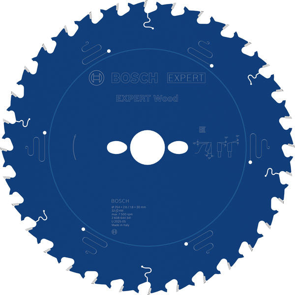 Produktbild von Kreissägeblatt EXPERT Wood 254 x 2,6/1,8 x 30 mm Z32