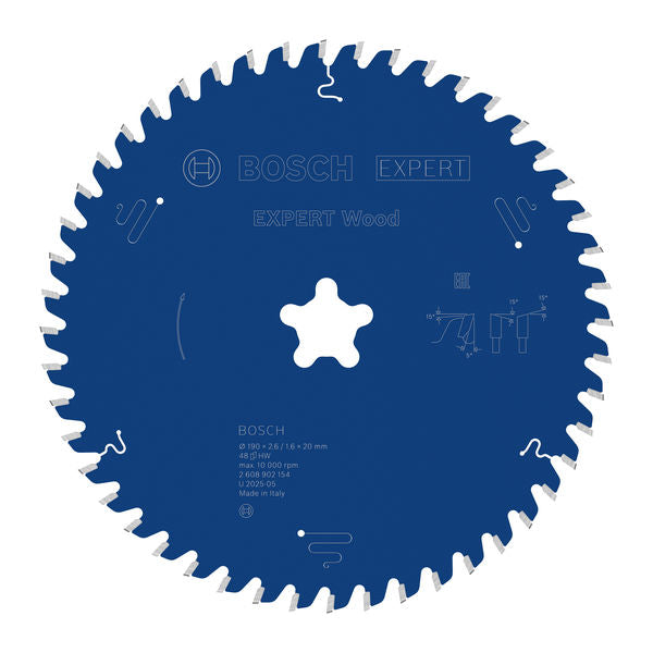 Produktbild von EXPERT Wood Kreissägeblatt, 190x2,4x30 mm, Z48