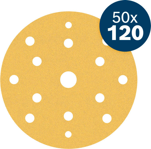 Produktbild Lieferumfang von EXPERT C470 Schleifpapier, 150 mm, 120, 50 Stk