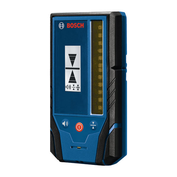Bosch LR3-2 Laserempfänger mit IP54 Staub- und Spritzwasserschutz.