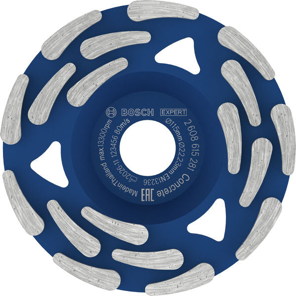 Produktbild von Diamanttopfscheibe EXPERT Concrete long life 115 x 22,23 x 5 mm