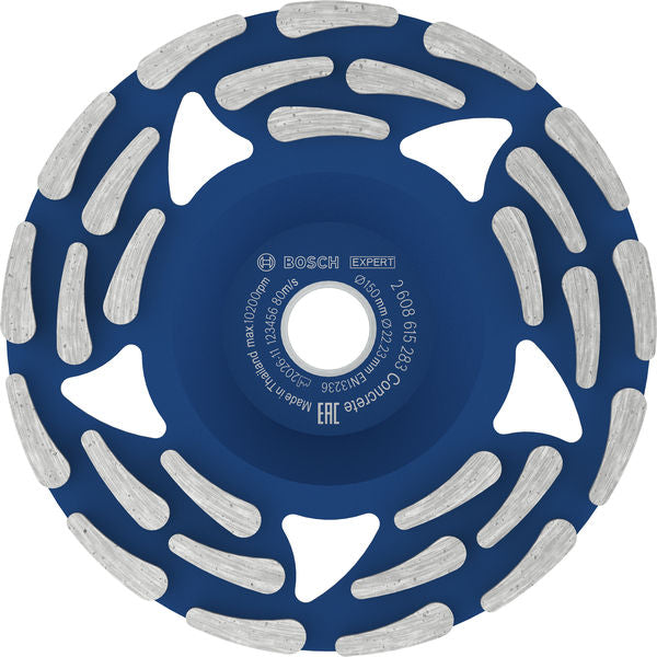 Produktbild von Diamanttopfscheibe EXPERT Concrete long life 150 x 22,23 x 5 mm