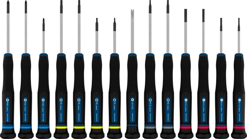 Präzisionsschraubendreher-Set PH SL/TX/TH/H PRO (14-teilig)