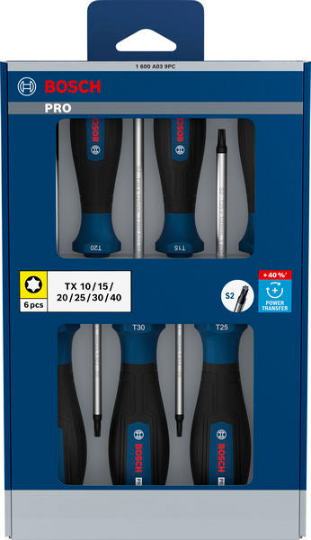 Schraubendreher-Set TX PRO (6-teilig)