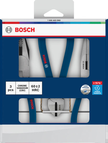 Zangen-Set tauchbeschichtete rutschfeste Griffe (3-teilig)