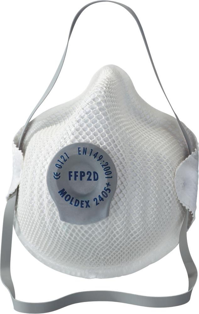 Produktbild von Moldex Atemschutzmaske 2405 Klassiker FFP2 NR D (20 Stück) 240515 4019444006307