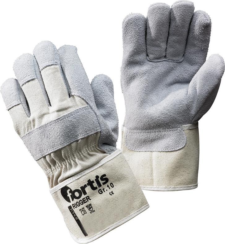 Produktbild von FORTIS Handschuhe Rigger Rindspaltleder Größe 10 (12 Paar) 4271825450 4317784794428