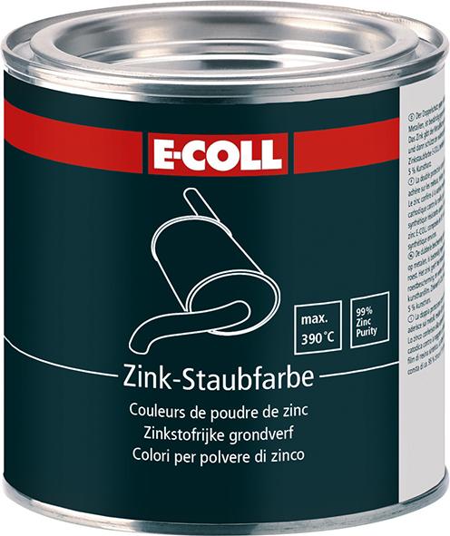 Produktbild von E-COLL Zink-Staubfarbe 375ml/800g Dose (12 Dosen) 4280985226 4317784349178